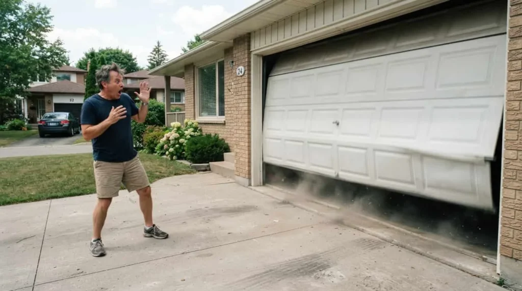 garage door failure